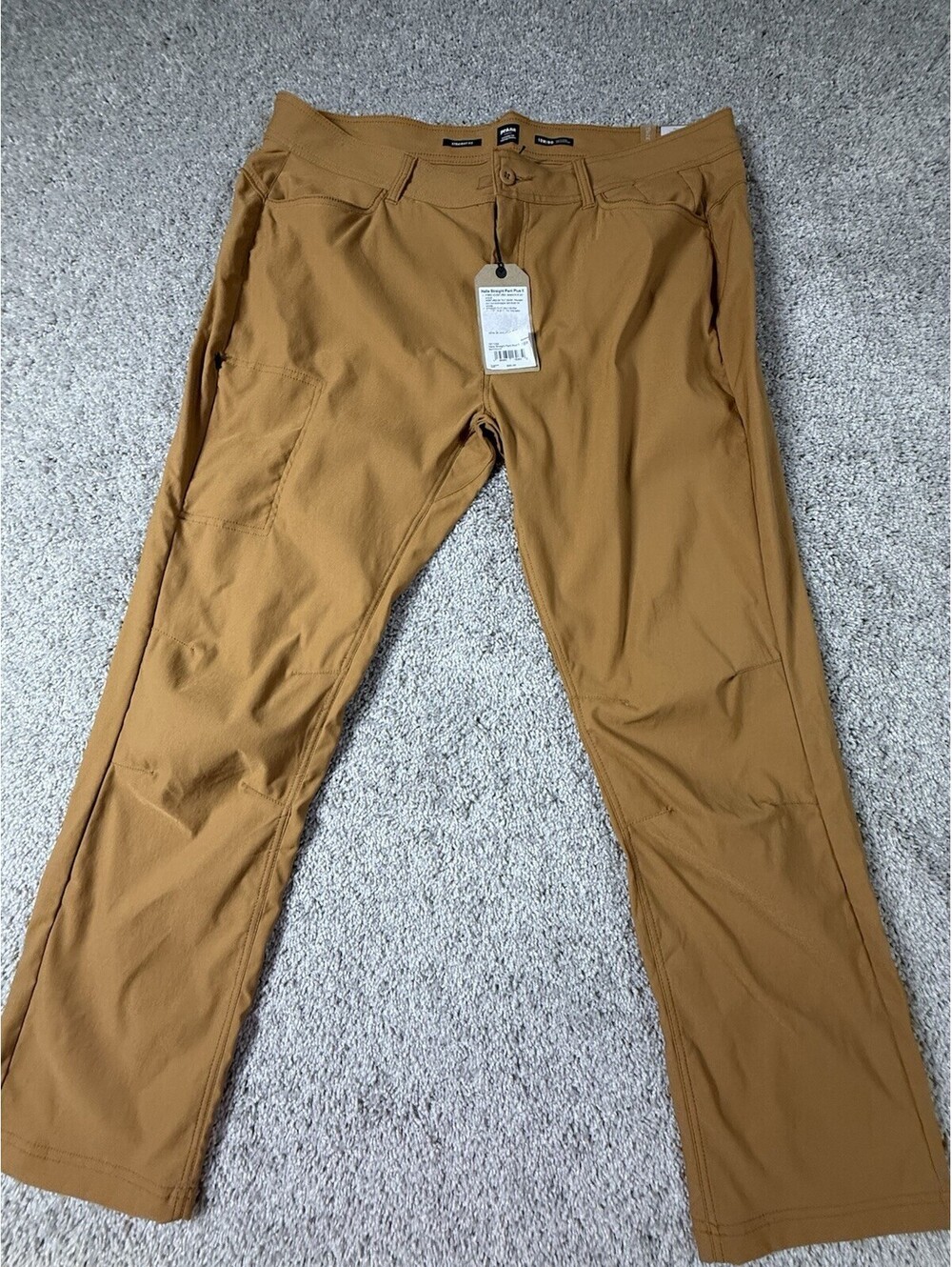 NWT Prana Halle Straight Women’s Pants Plus Size 18W Earthbound